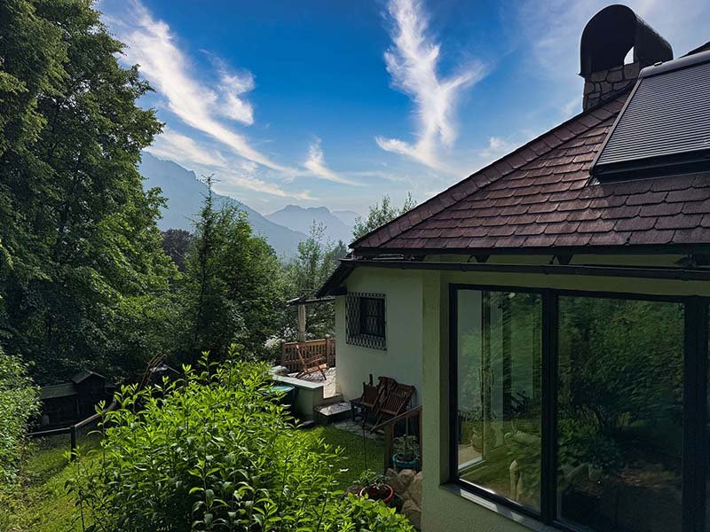 Aussicht in die Berge